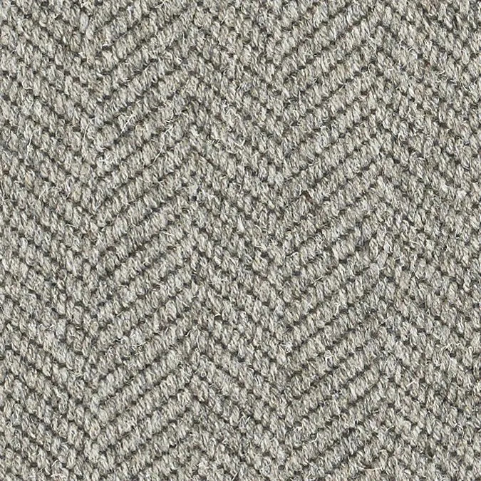 Cumbrian Herringbone Weave Undyed Wool Carpet
