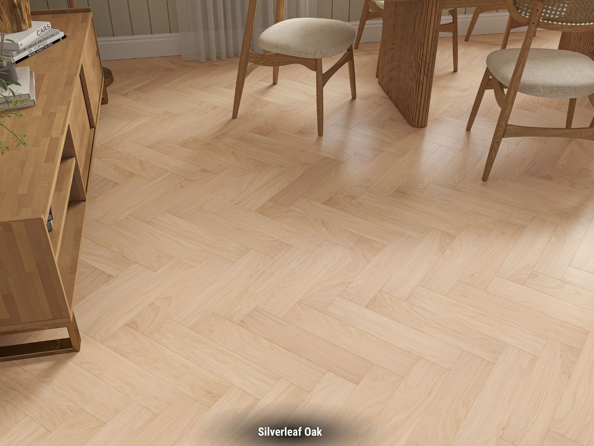 Woodland Oak Herringbone