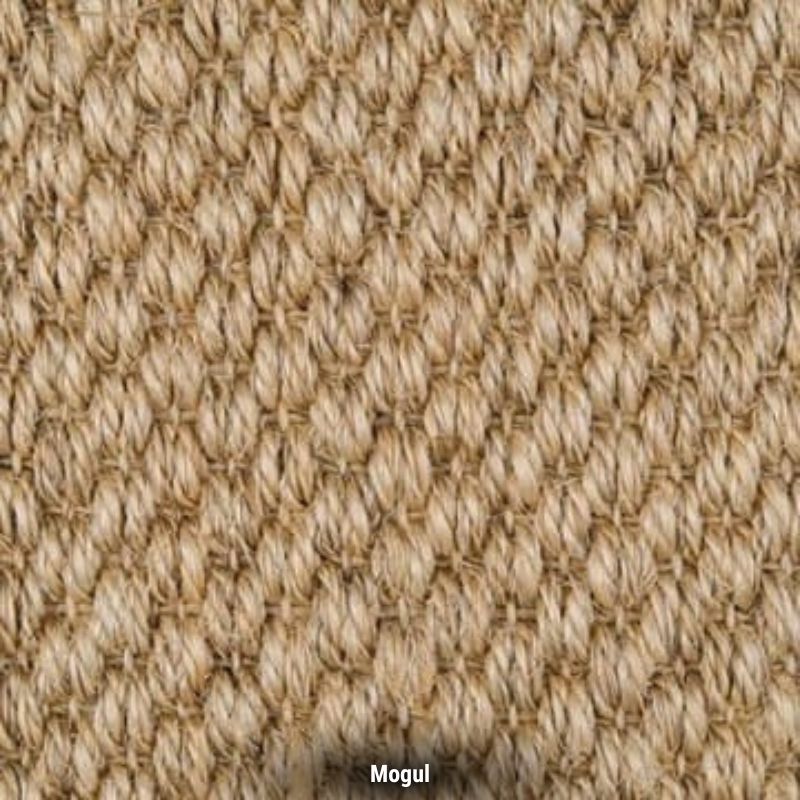 Sisal Orient Boucle Carpet in Mogul, swatch