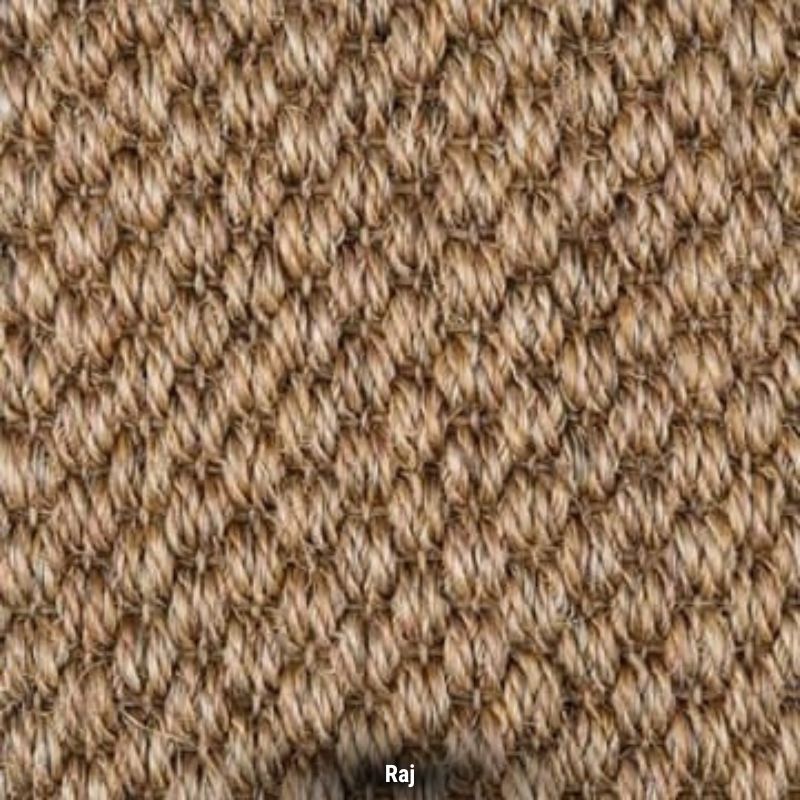 Sisal Orient Boucle Carpet in Raj