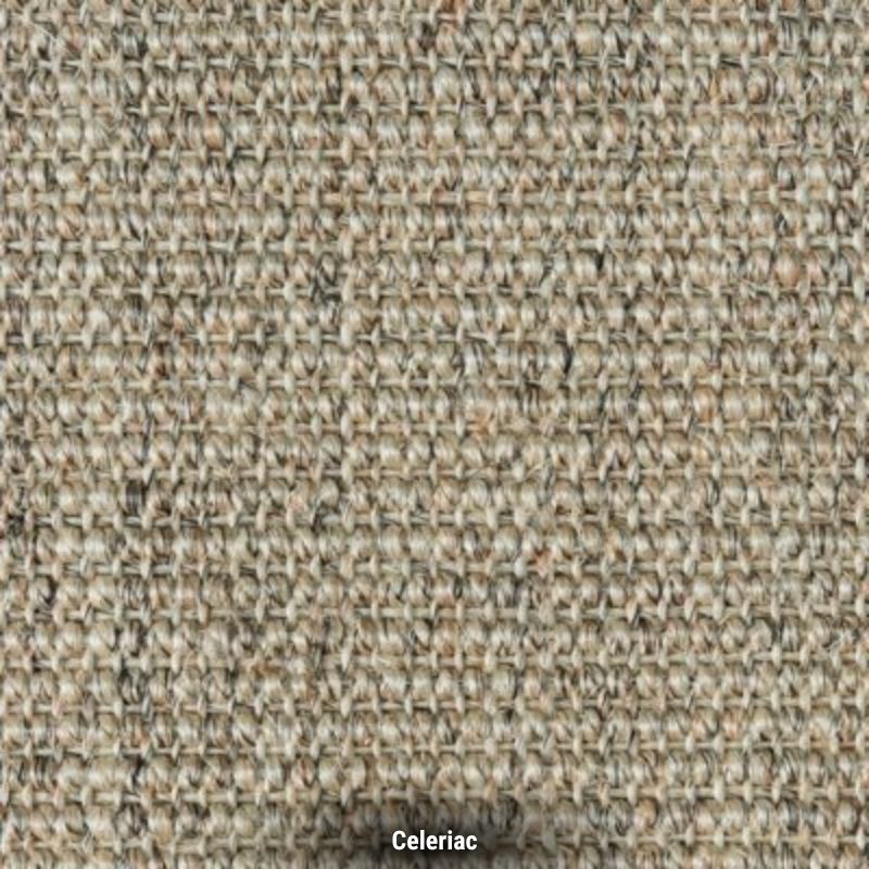 Sisal Small Boucle Carpet in Celeriac
