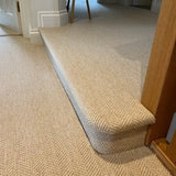 Cumbrian Herringbone Weave Undyed Wool Carpet