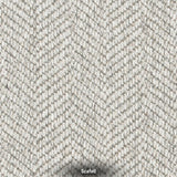Cumbrian Herringbone Weave Undyed Wool Carpet