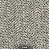 Cumbrian Herringbone Weave Undyed Wool Carpet