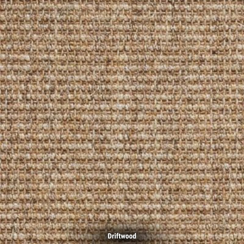 Easy Fit Horizon Sisal carpet in Driftwood, swatch