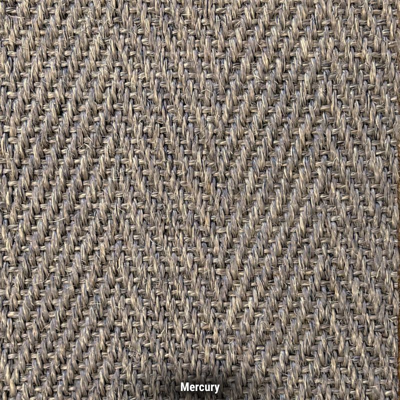 Sisal Herringbone Carpet in Mercury
