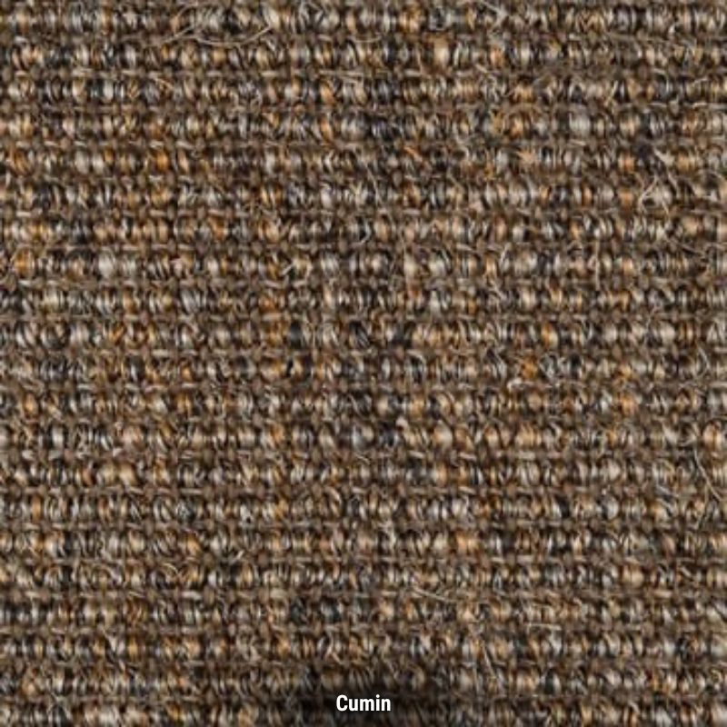 Sisal Small Boucle Carpet in Cumin
